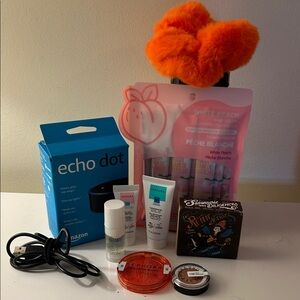 Amazon Echo Dot and Beauty Bundle